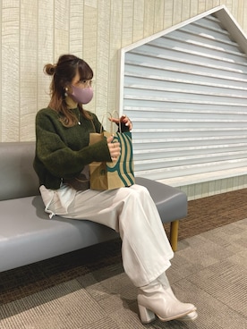 わちをさん（レディース・160cm）の冬コーディネート