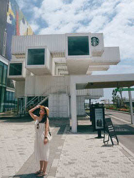 「holiday」｜「アイテム（ビーチサンダル）」を使った、sukileiさん（レディース・160cm）の春コーディネート