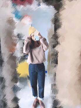 「saveもよろしくお願いします」｜sukileiさん（レディース・160cm）の冬コーディネート