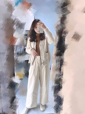 「saveもよろしくお願いします」｜sukileiさん（レディース・160cm）の冬コーディネート