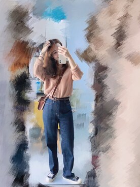 「saveもよろしくお願いします」｜sukileiさん（レディース・160cm）の冬コーディネート