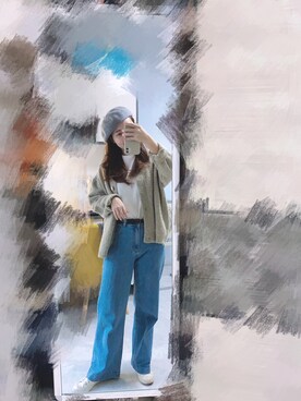 「saveもよろしくお願いします」｜sukileiさん（レディース・160cm）の冬コーディネート