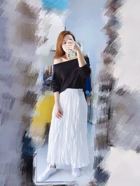 「saveもよろしくお願いします」｜sukileiさん（レディース・160cm）の春コーディネート