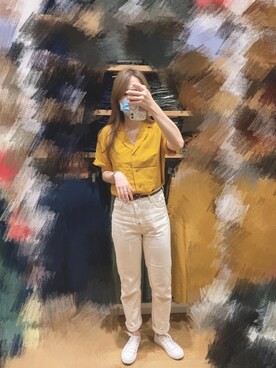 「saveもよろしくお願いします」｜sukileiさん（レディース・160cm）の夏コーディネート