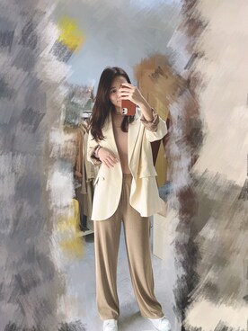 「saveもよろしくお願いします」｜sukileiさん（レディース・160cm）の冬コーディネート