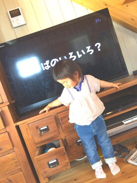 うーさんさん（キッズ・90cm）の春コーディネート