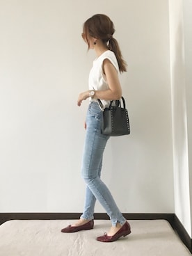 紗衣さん(レディース・158cm)の夏コーディネート