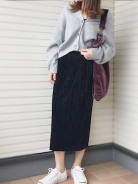 紗衣さん（レディース・158cm）の秋コーディネート