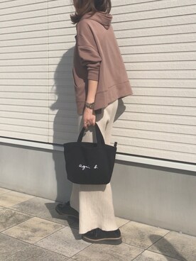 「archives e'pice（アルシーヴエピス）のアイテム」を使った、紗衣さん（レディース・158cm）の冬コーディネート