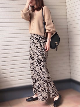 紗衣さん（レディース・158cm）の春コーディネート