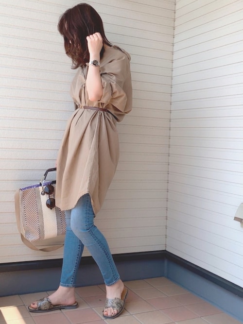 紗衣さんの「(|)」を使ったコーディネート