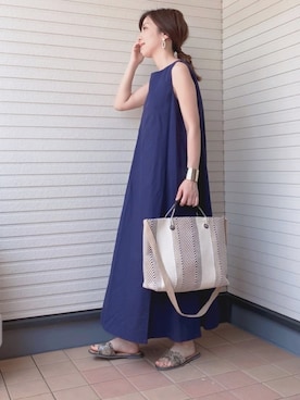 紗衣さん（レディース・158cm）の春コーディネート