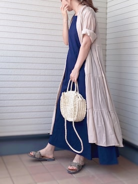 紗衣さん(レディース・158cm)の夏コーディネート