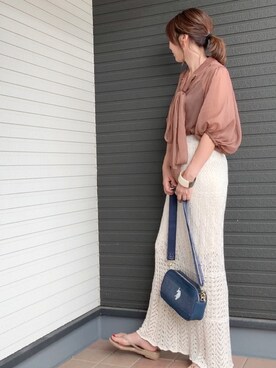 紗衣さん（レディース・158cm）の夏コーディネート