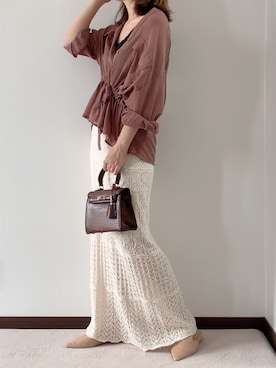 紗衣さん(レディース・158cm)の夏コーディネート