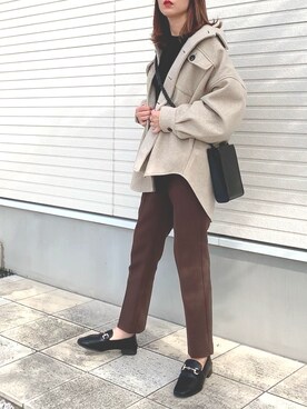 紗衣さん（レディース・158cm）の秋コーディネート