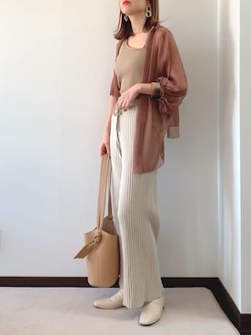 「3coins（3coins）のアイテム」を使った、紗衣さん（レディース・158cm）の冬コーディネート