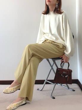 紗衣さん（レディース・158cm）の冬コーディネート