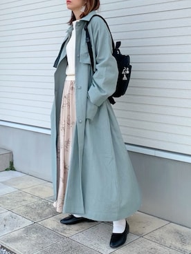 「kipling（キプリング）のアイテム」を使った、紗衣さん（レディース・158cm）の冬コーディネート