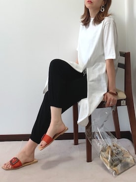 紗衣さん（レディース・158cm）の春コーディネート