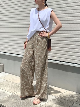 紗衣さん（レディース・158cm）の夏コーディネート