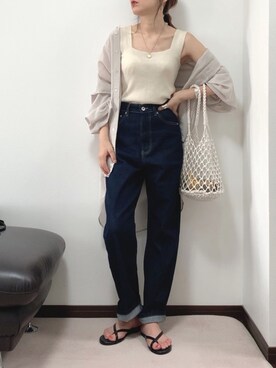 紗衣さん(レディース・158cm)の夏コーディネート