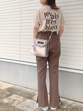 紗衣さん（レディース・158cm）の夏コーディネート