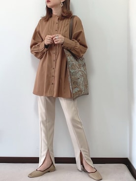 紗衣さん（レディース・158cm）の秋コーディネート