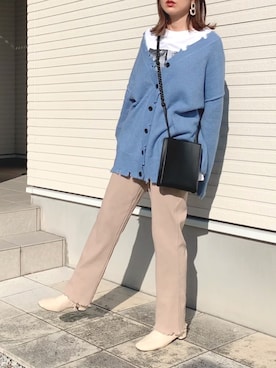 紗衣さん（レディース・158cm）の秋コーディネート