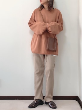 紗衣さん（レディース・158cm）の秋コーディネート