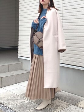 紗衣さん（レディース・158cm）の秋コーディネート