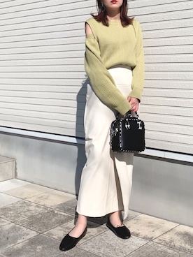 紗衣さん（レディース・158cm）の冬コーディネート