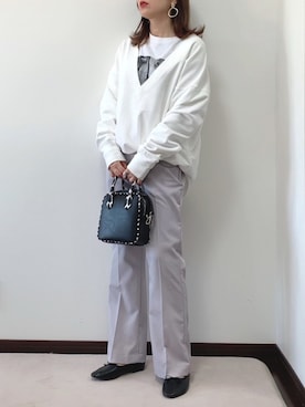 紗衣さん（レディース・158cm）の冬コーディネート