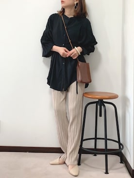 紗衣さん（レディース・158cm）の春コーディネート