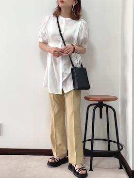「DHOLIC STYLE（ディーホリックスタイル）のアイテム」を使った、紗衣さん（レディース・158cm）の春コーディネート