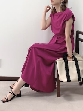 「URBAN RESEARCH ROSSO WOMEN（アーバンリサーチ　ロッソ）のアイテム」を使った、紗衣さん（レディース・158cm）の春コーディネート