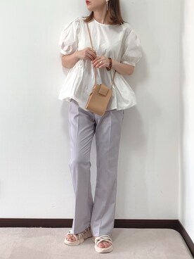 紗衣さん（レディース・158cm）の夏コーディネート