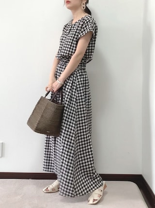 ユナイテッドアローズ　UWSC ABACA スクエア トートバッグ　カゴバッグ UNITED ARROWS（ユナイテッドアローズ）の「UWSC ABACA スクエア