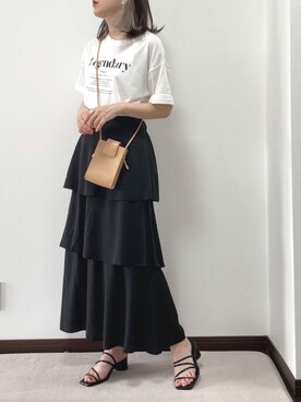 紗衣さん（レディース・158cm）の夏コーディネート