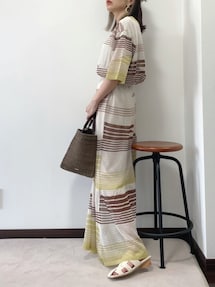 ユナイテッドアローズ　UWSC ABACA スクエア トートバッグ　カゴバッグ UNITED ARROWS(ユナイテッドアローズ)の「UWSC ABACA スクエア トート