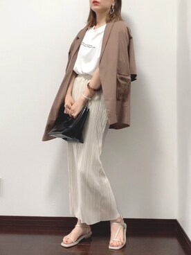 紗衣さん(レディース・158cm)の夏コーディネート