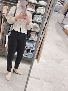 はる子さん（レディース・161cm）の春コーディネート