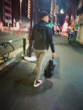 Sanjaya Shresthaさん(メンズ・180cm)の冬コーディネート