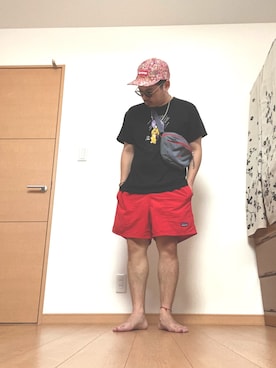 「FLIP THE SCRIPT（フリップザスクリプト）のアイテム（トップス）」を使った、hi60noriさん（メンズ・163cm）の秋コーディネート