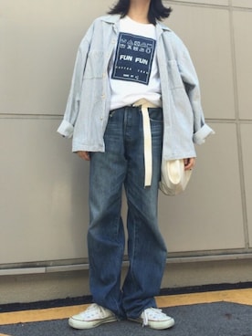 AMANEさん（レディース・163cm）の夏コーディネート