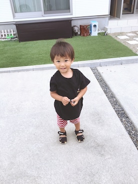 RENTOさん（キッズ・90cm）の秋コーディネート