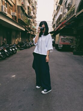 瓊瑤さんのコーディネート