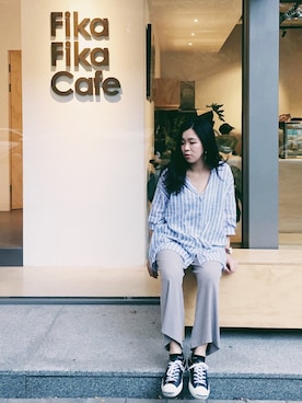 瓊瑤さんのコーディネート