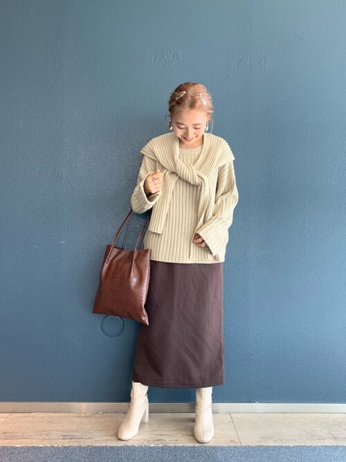 Lowrys Farm ラフォーレ原宿店こみさんのトートバッグを使ったコーディネート Zozotown