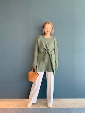 「LOWRYS FARM（ローリーズファーム）のストレッチヒールブーツ　851418（ブーツ）」を使った、こみさん（レディース・150cm）の秋コーディネート